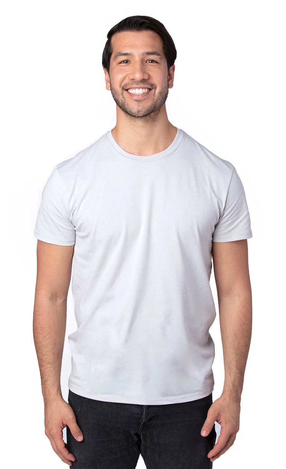 100A • Unisex Ultimate CVC Short-Sleeve Tee