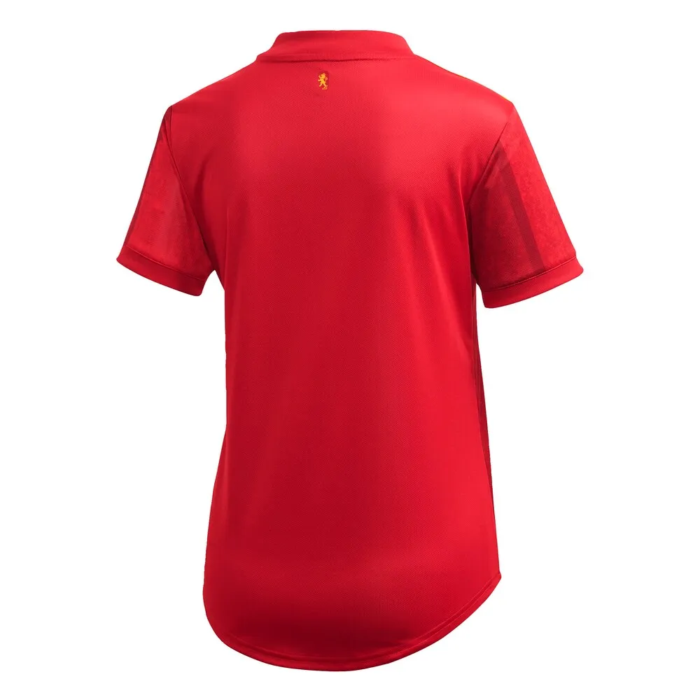 Adidas FEF Spanien Home EM 2020 Jersey Neon Red