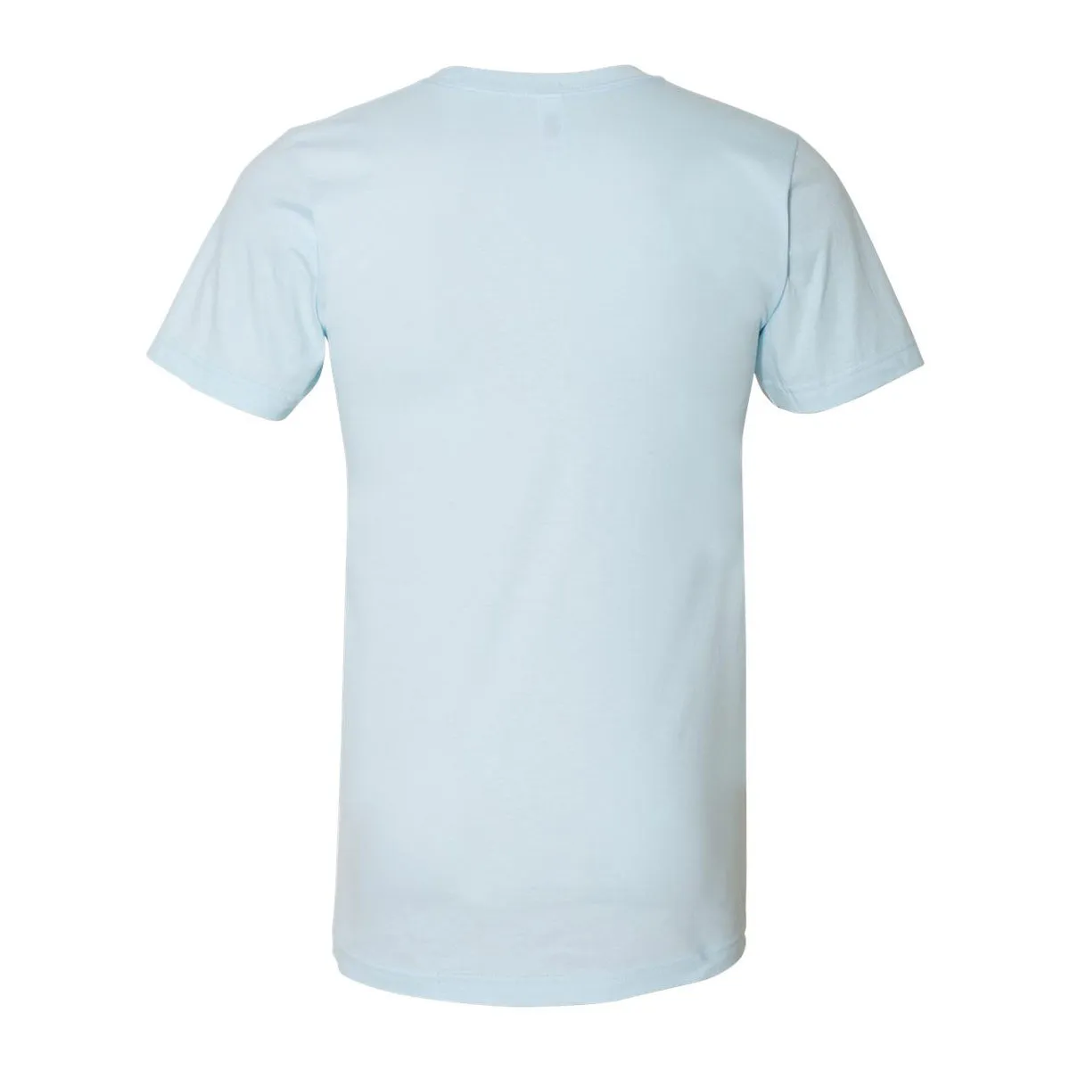 American Apparel Unisex Light Blue Fine Jersey Short Sleeve T-Shirt