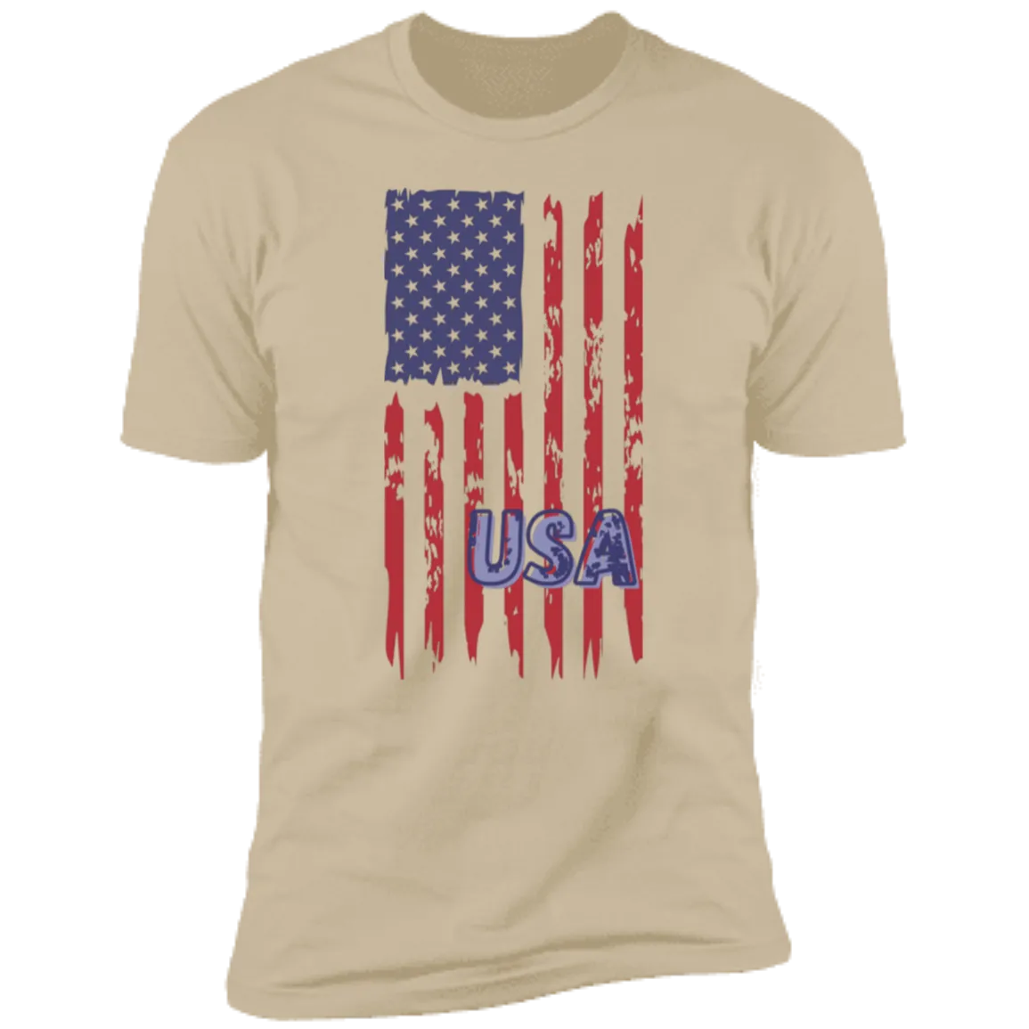 American Flag Men's Premium Short Sleeve T-Shirt