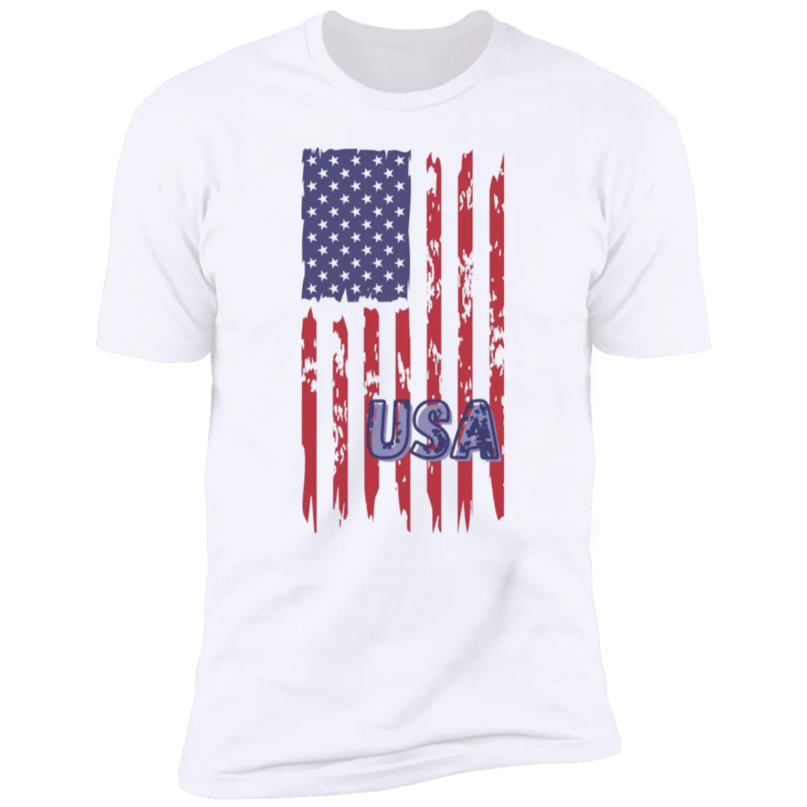 American Flag Men's Premium Short Sleeve T-Shirt