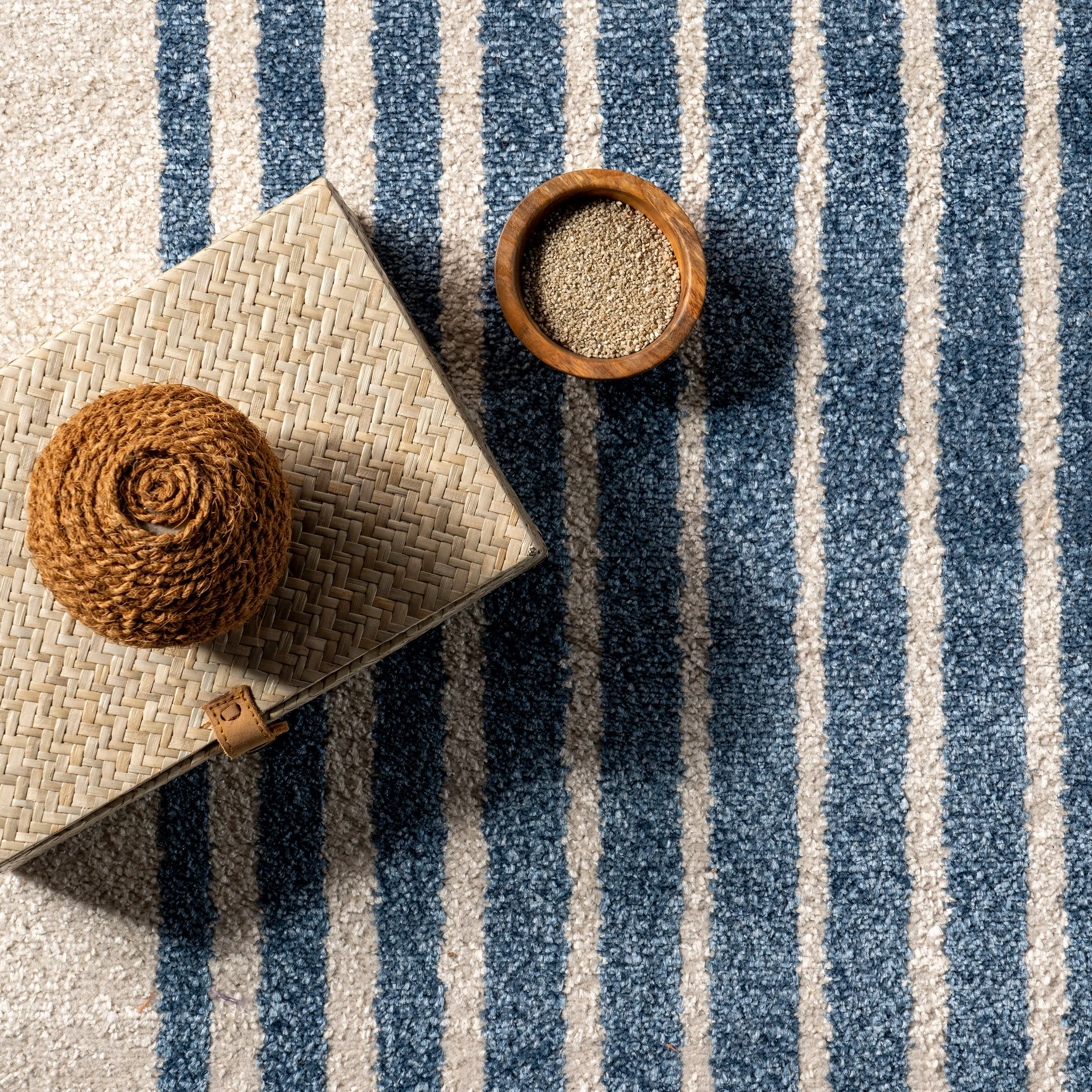Aurelia Modern Striped Area Rug
