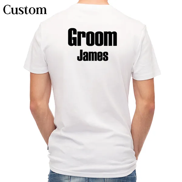 Bachelor Party Groom and Groomsmen T-Shirts, Crewneck