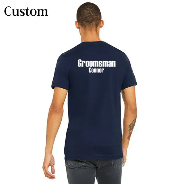 Bachelor Party Groom and Groomsmen T-Shirts, Crewneck
