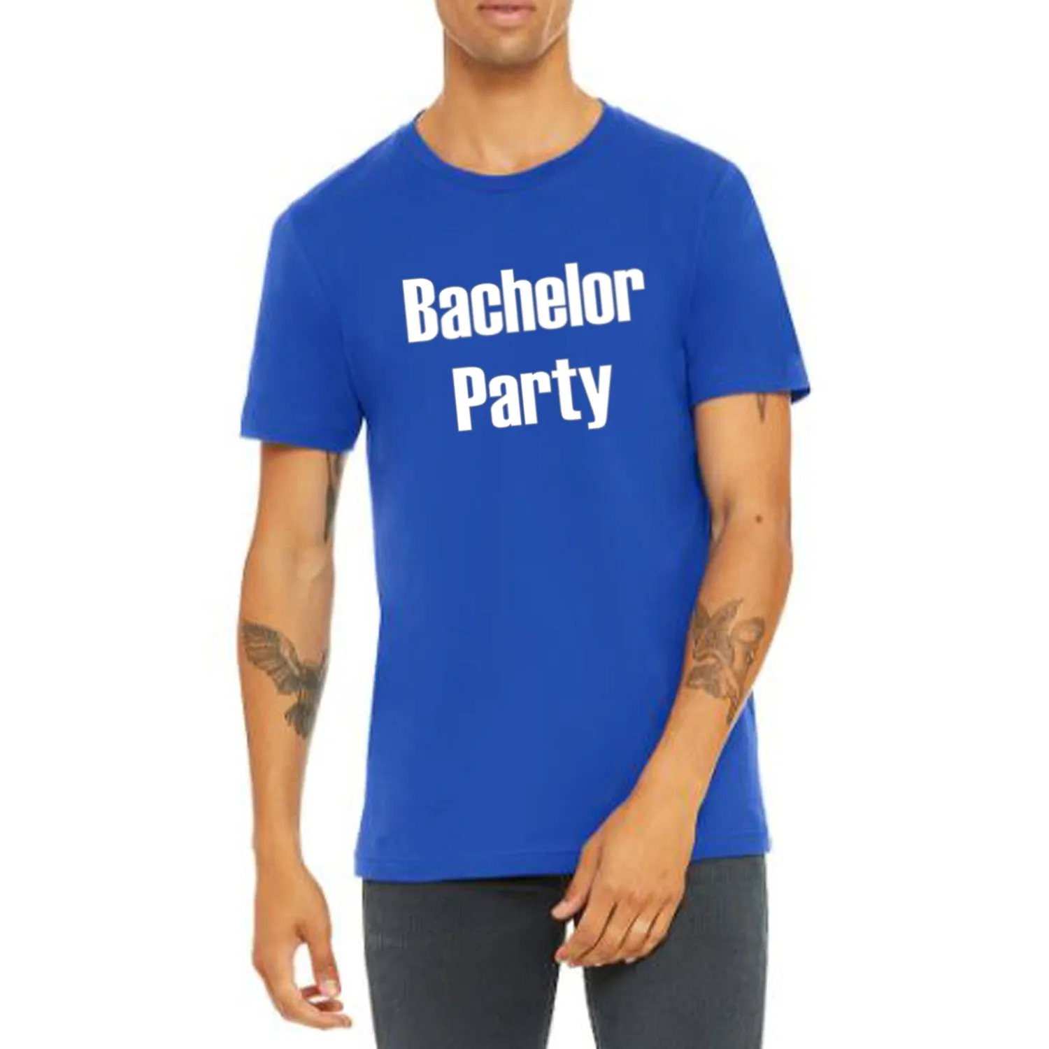 Bachelor Party Groom and Groomsmen T-Shirts, Crewneck