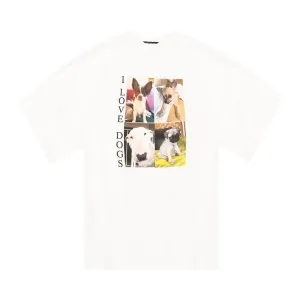 Balenciaga I Love Dogs T-Shirt 'White', White