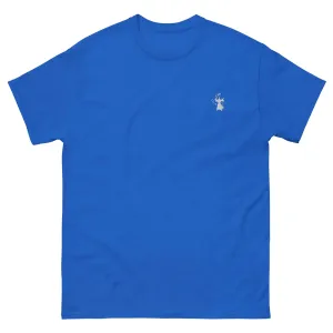 Blue Embroidered Wizard Tee