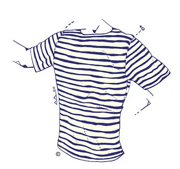 Breton T-Shirt Navy