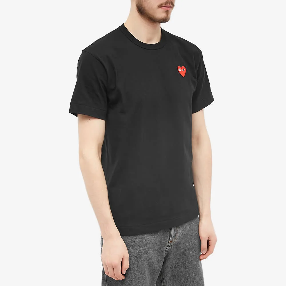 Comme des Garcons Play Basic Logo Tee