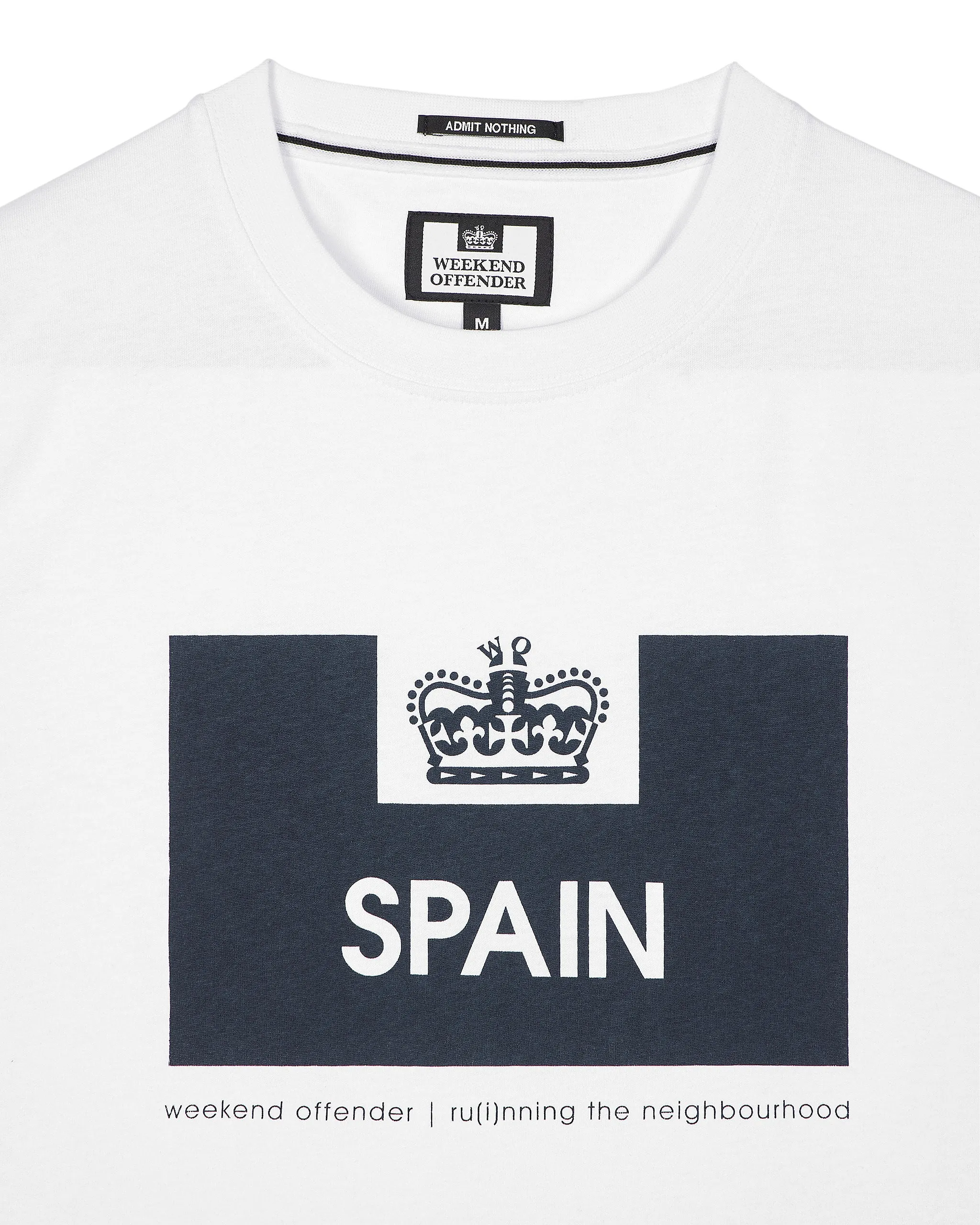 Country Series Spain T-Shirt White/Navy