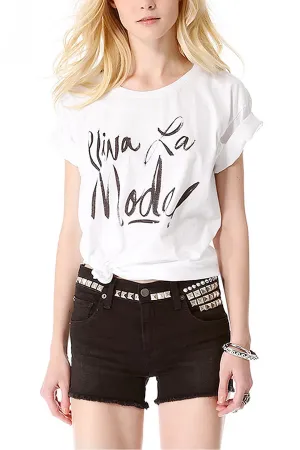Custom T-shirt With Handwriting Print
