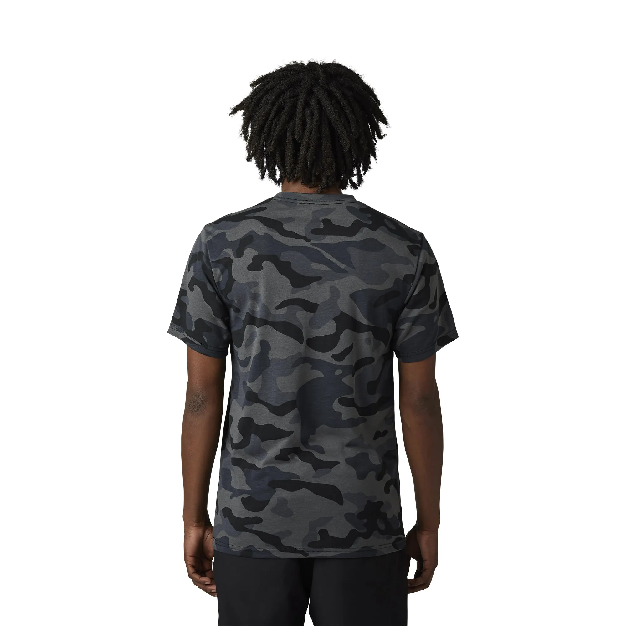 Fox Racing Vzns SS Tech Tee Camo T-Shirt Black Camo