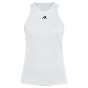 Girls Club Tennis Tank White