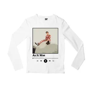 Harry Styles Full Sleeves T shirt - As It Was
