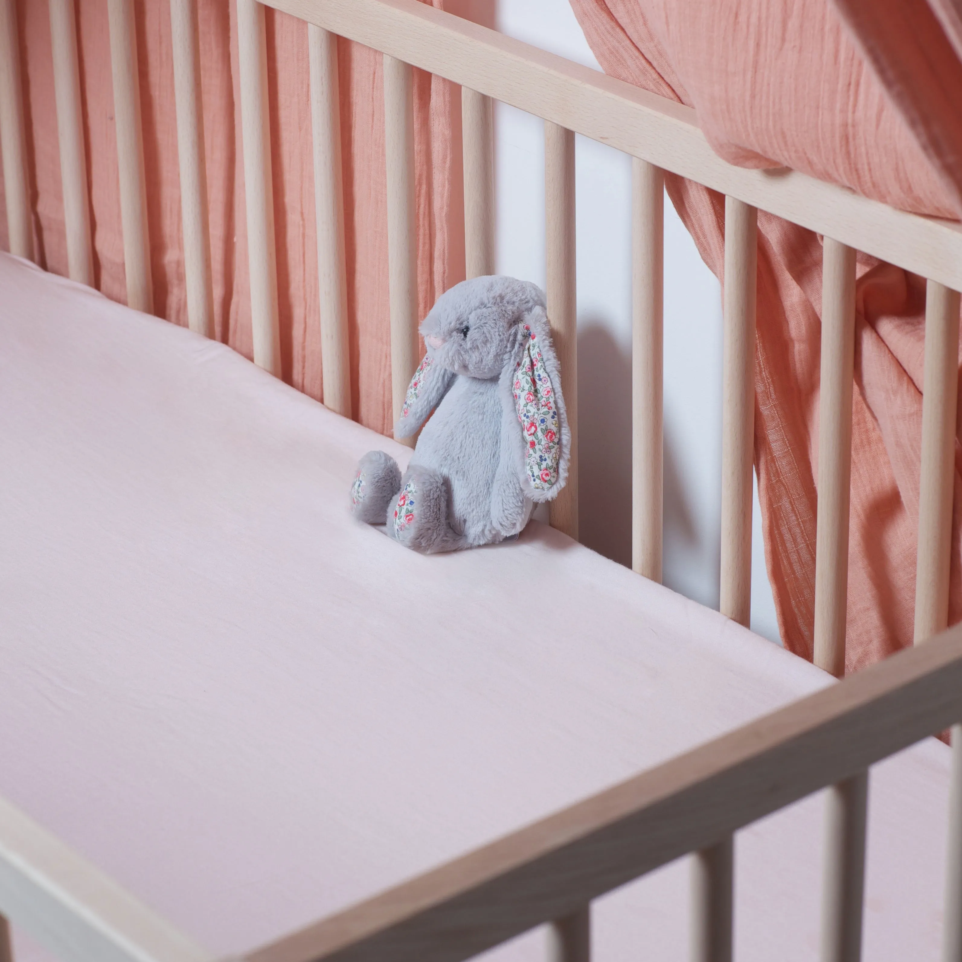 Hero Cotton Cot Sheets - Little Flower - 2 Pack