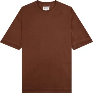 Maison Margiela Distressed T-Shirt 'Faded Red', Red