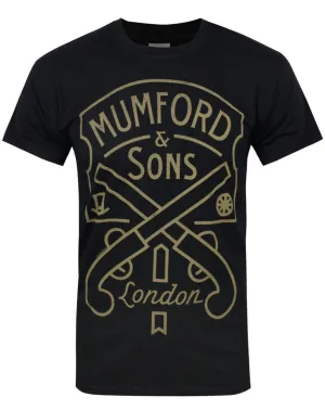 Mumford And Sons Pistols Label Men's T-Shirt