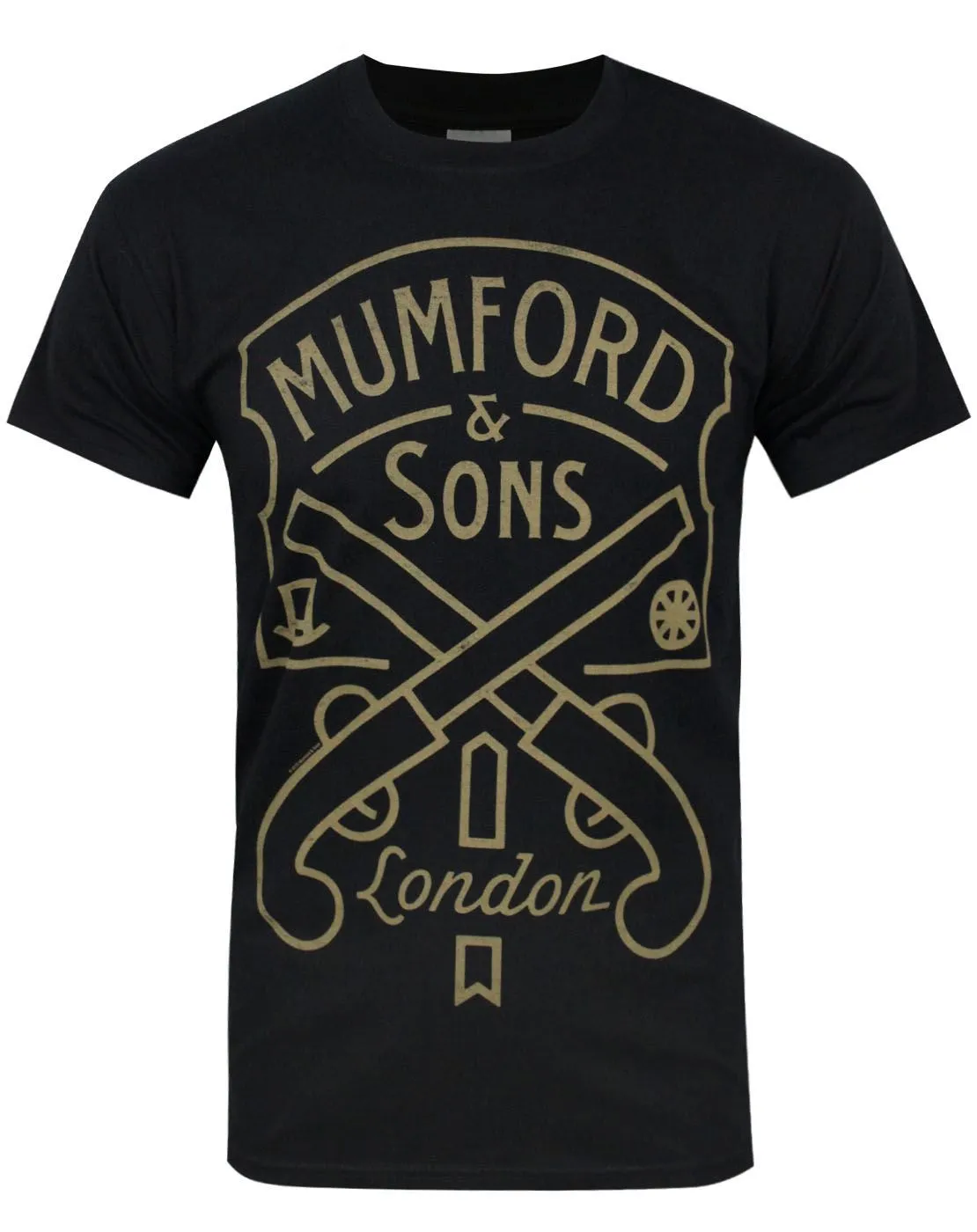 Mumford And Sons Pistols Label Men's T-Shirt