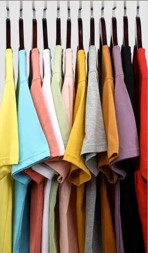 Pure cotton T-shirts