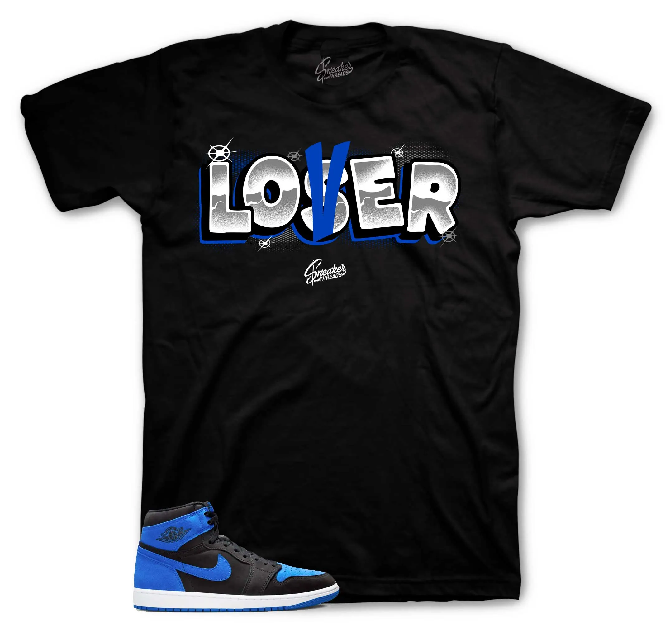 Retro 1 Royal Loser Lover Shirt