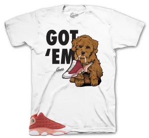 Retro 13 Dune Red Got Em Shirt
