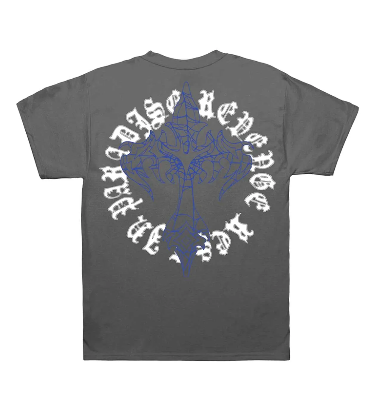 Revenge Web Cross Tee Vintage Black