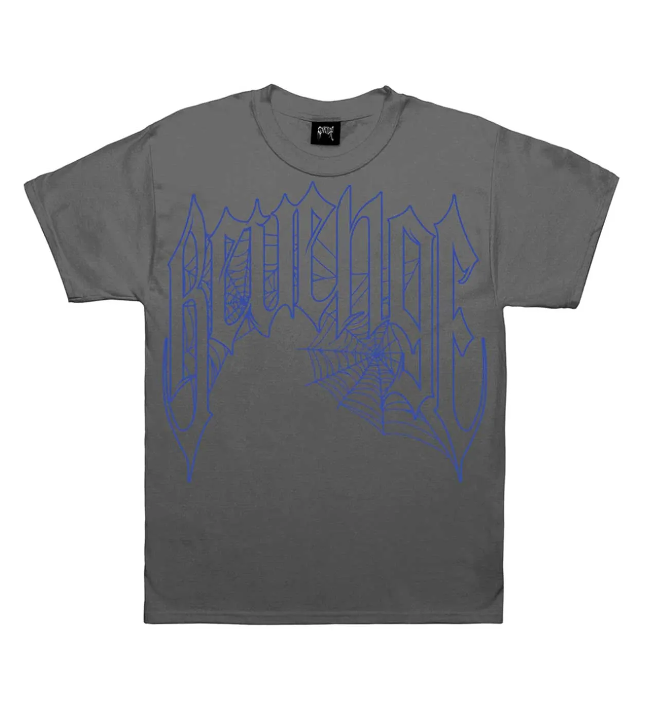 Revenge Web Cross Tee Vintage Black