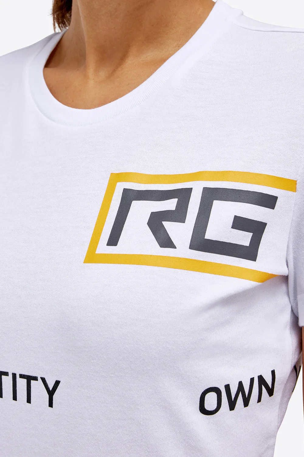RG OYI Women's Cotton T-Shirt Black