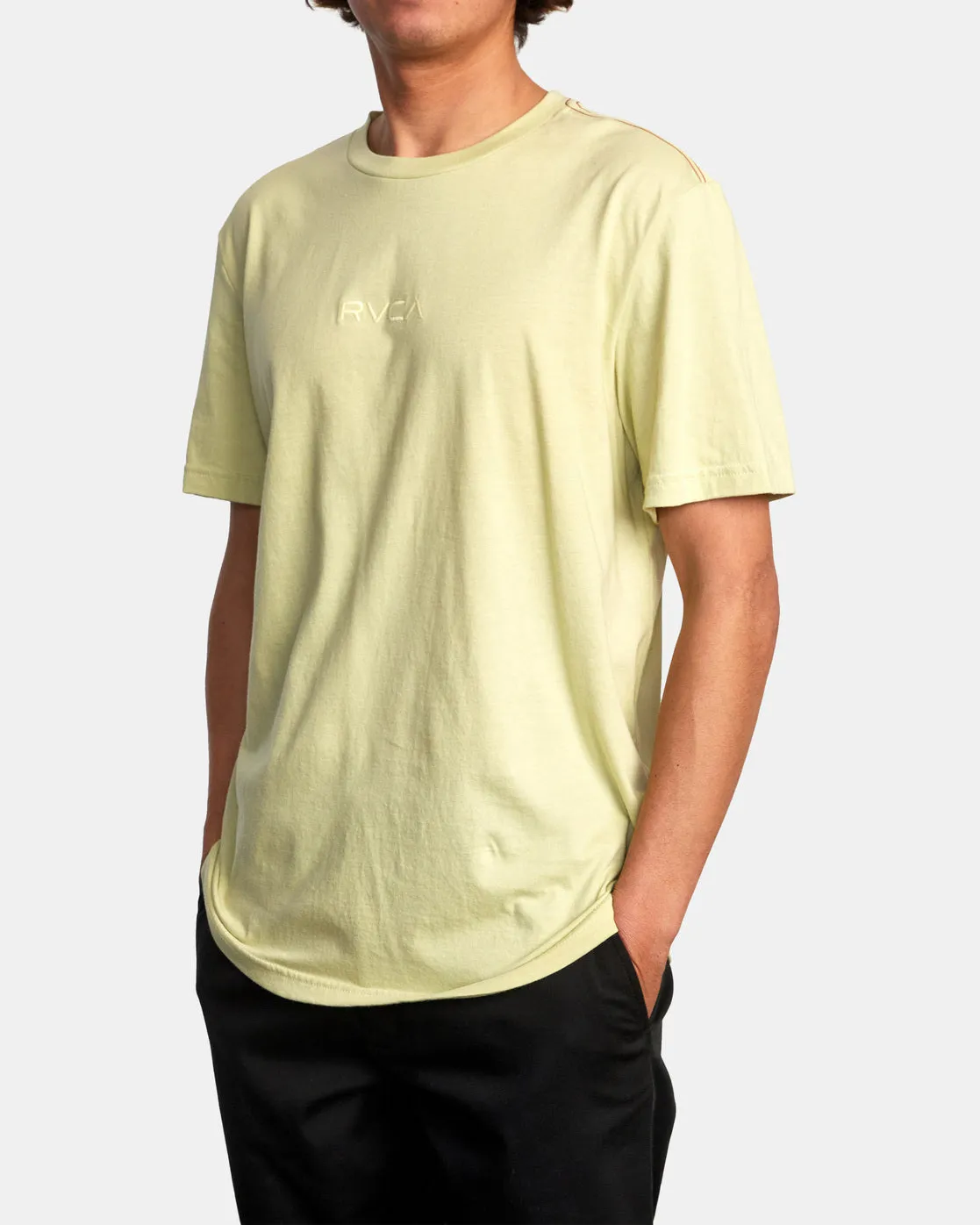 Small RVCA Tee - Celery
