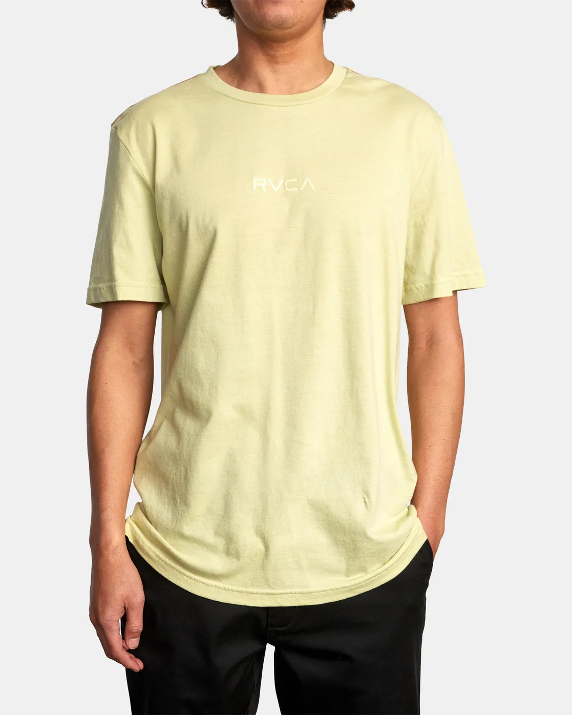 Small RVCA Tee - Celery