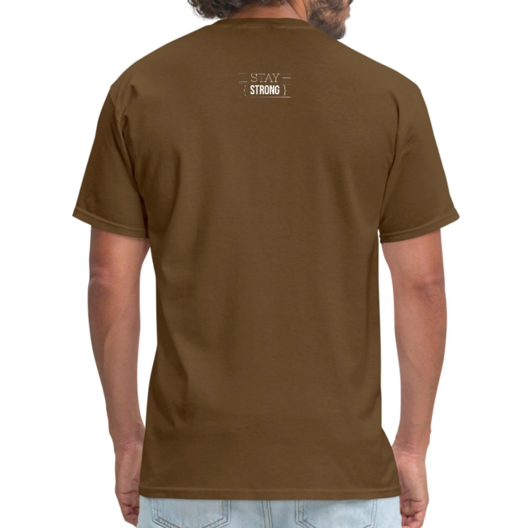 T-shirt - Short Sleeve Tee, Stay Strong Print