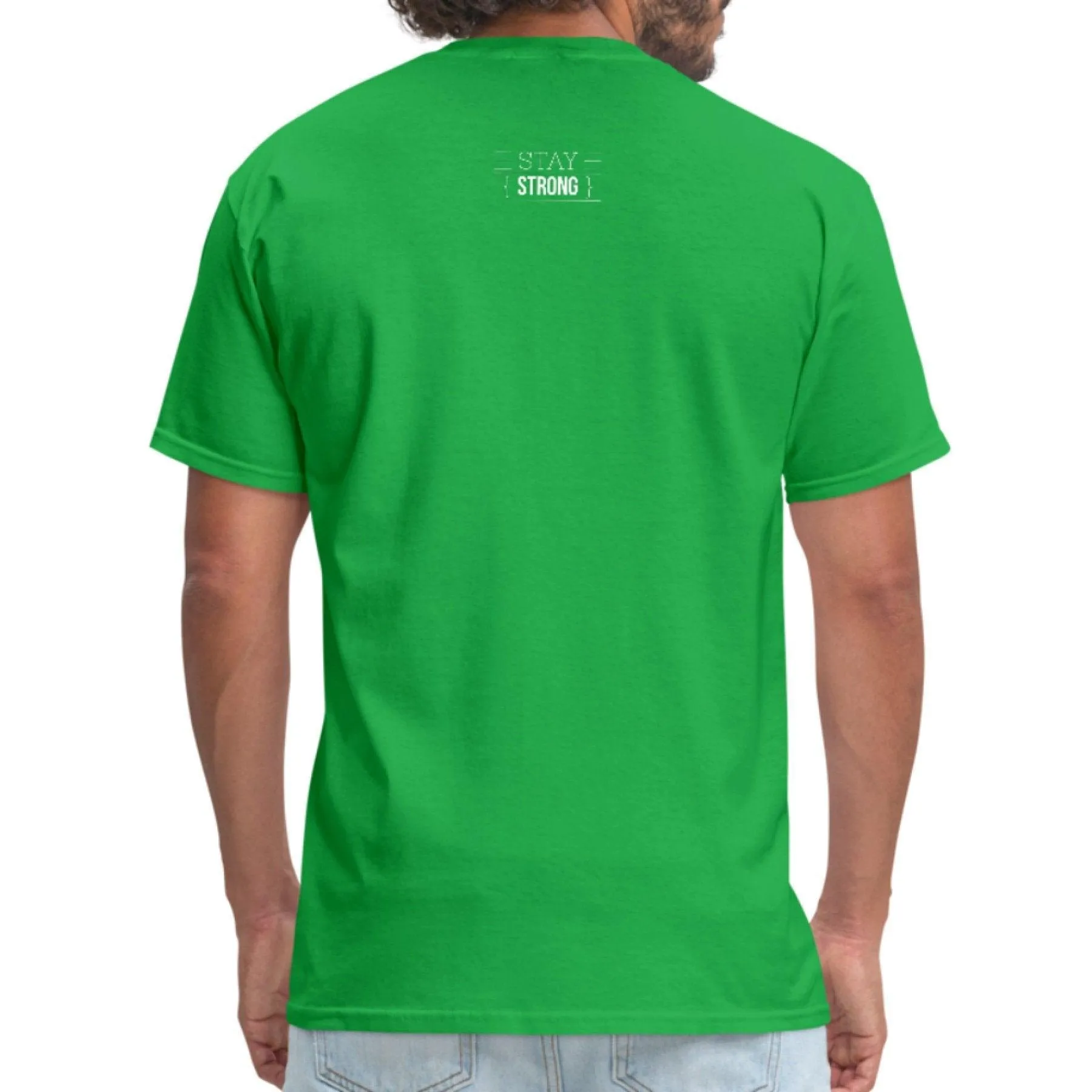 T-shirt - Short Sleeve Tee, Stay Strong Print