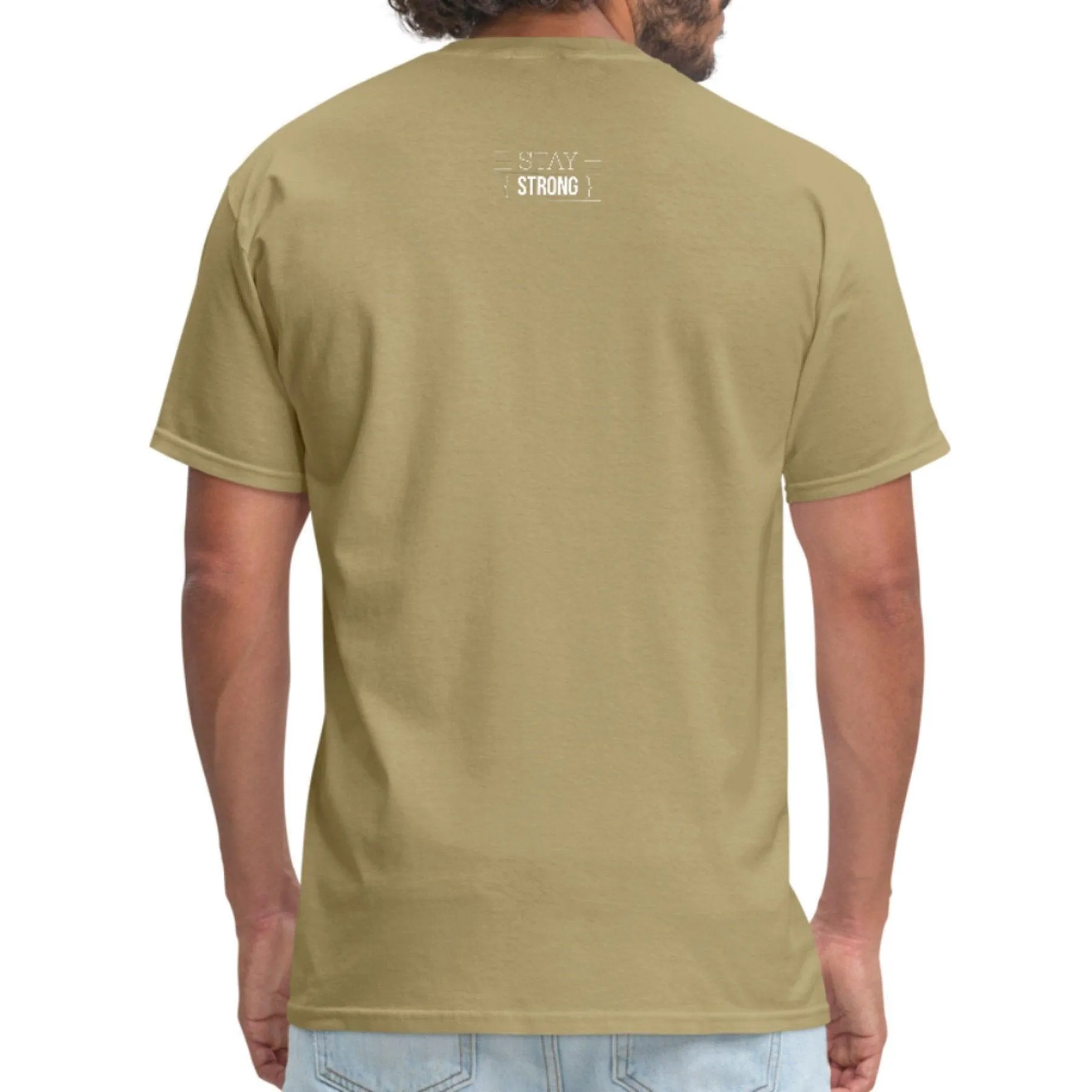 T-shirt - Short Sleeve Tee, Stay Strong Print