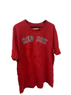 Vintage MLB Boston Red Sox 50 Red T-Shirt XX-Large