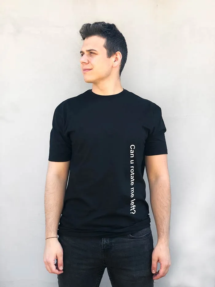 Vinyl Transfer T-Shirt Design, Custom Text Print Unisex T-Shirt, Soft Cotton Cozy T-Shirt with cool graphic
