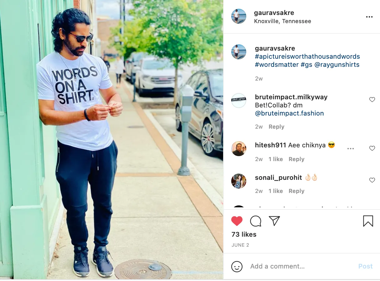Words On A Shirt